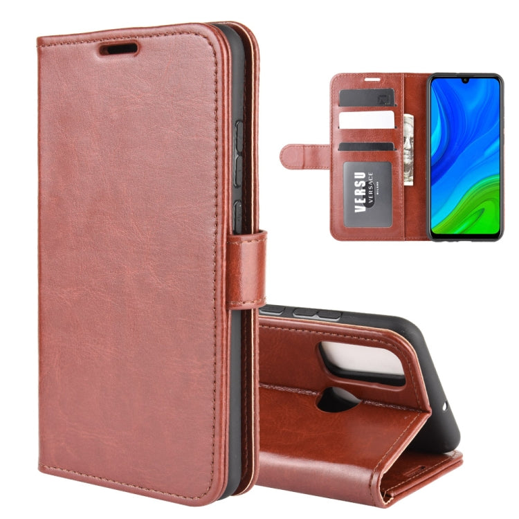 For Huawei P smart 2020 R64 Texture Single Horizontal Flip Protective Case with Holder & Card Slots & Wallet& Photo Frame