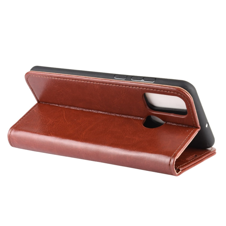 For Huawei P smart 2020 R64 Texture Single Horizontal Flip Protective Case with Holder & Card Slots & Wallet& Photo Frame