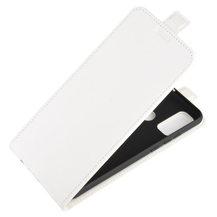 For Huawei P smart 2020 R64 Texture Single Vertical Flip Leather Protective Case with Card Slots & Photo Frame