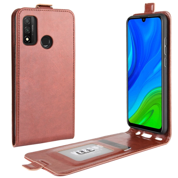 For Huawei P smart 2020 R64 Texture Single Vertical Flip Leather Protective Case with Card Slots & Photo Frame