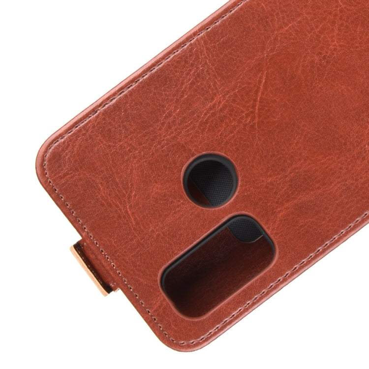 For Huawei P smart 2020 R64 Texture Single Vertical Flip Leather Protective Case with Card Slots & Photo Frame