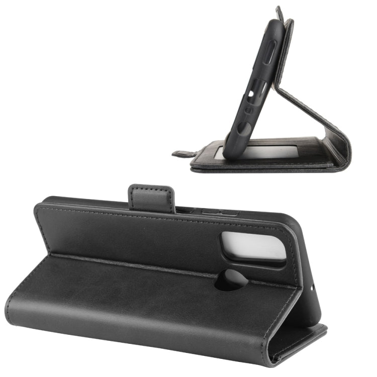 For Huawei P smart 2020 Dual-side Magnetic Buckle Horizontal Flip Leather Case with Holder & Card Slots & Wallet