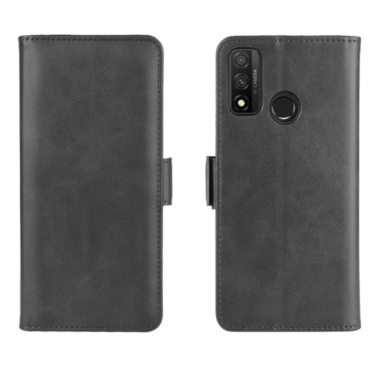 For Huawei P smart 2020 Dual-side Magnetic Buckle Horizontal Flip Leather Case with Holder & Card Slots & Wallet