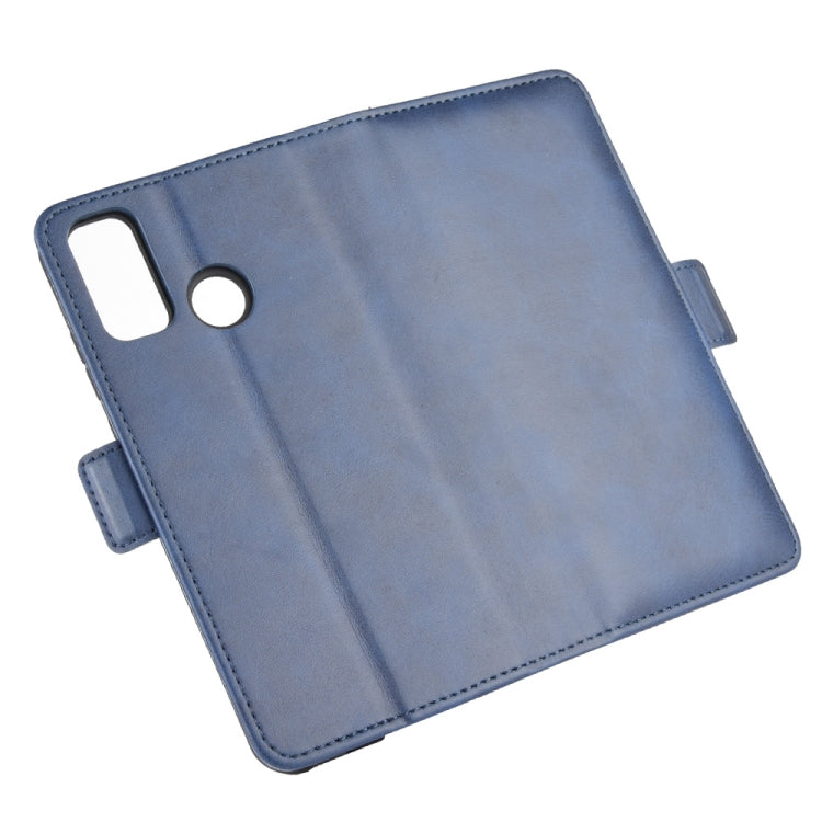 For Huawei P smart 2020 Dual-side Magnetic Buckle Horizontal Flip Leather Case with Holder & Card Slots & Wallet