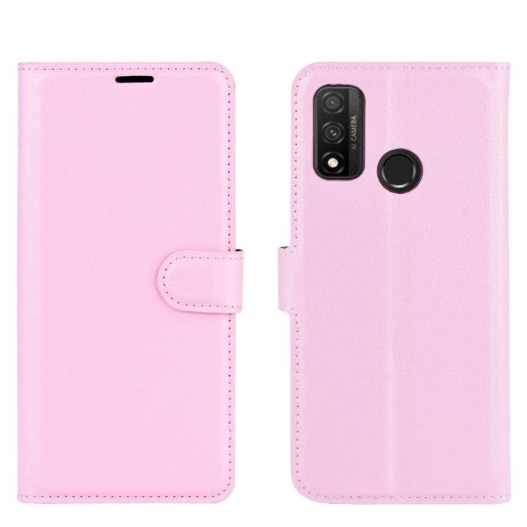 For Huawei P smart 2020 Litchi Texture Horizontal Flip Protective Case with Holder & Card Slots & Wallet