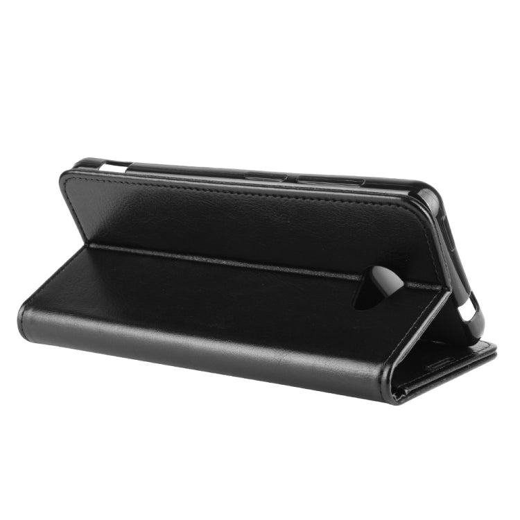 For Kyocera Basio 4 KYV47 R64 Texture Single Horizontal Flip Protective Case with Holder & Card Slots & Wallet& Photo Frame