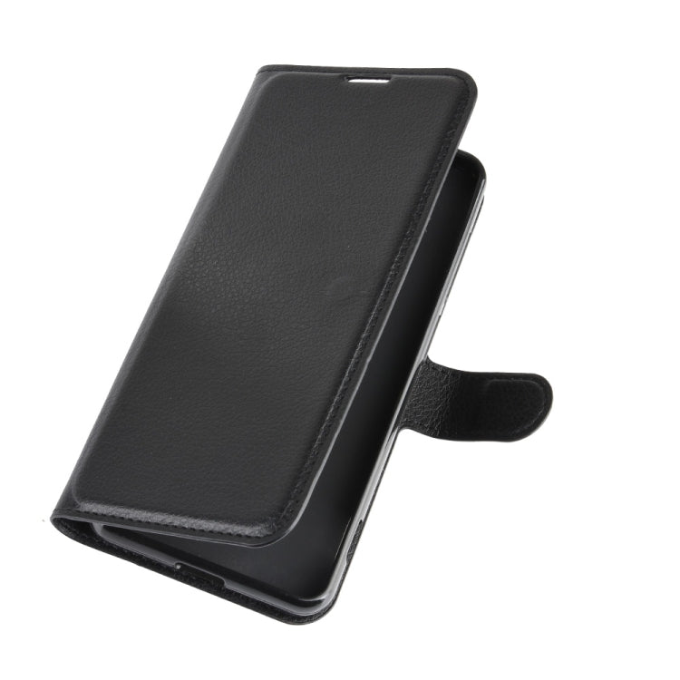 For Kyocera Basio 4 KYV47  Litchi Texture Horizontal Flip Protective Case with Holder & Card Slots & Wallet