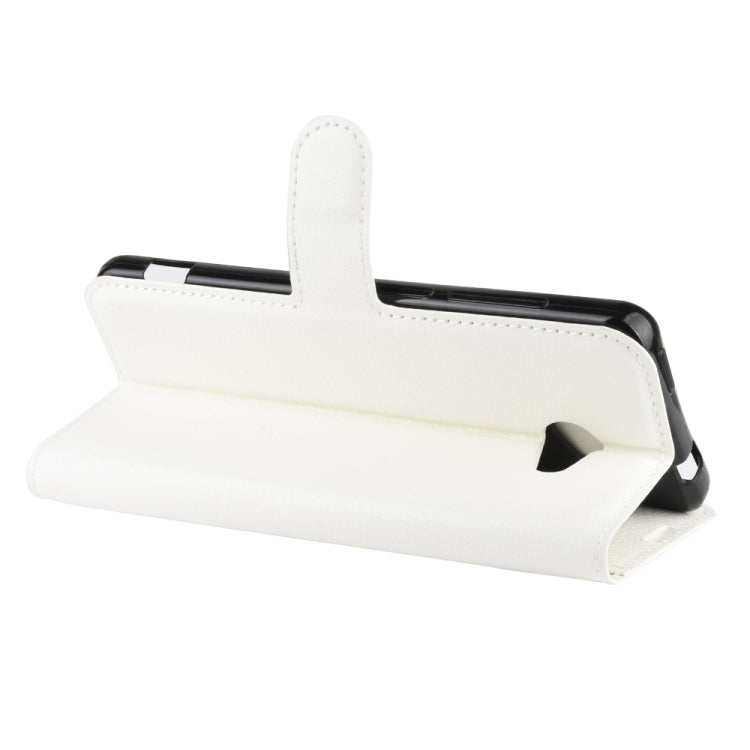 For Kyocera Basio 4 KYV47  Litchi Texture Horizontal Flip Protective Case with Holder & Card Slots & Wallet