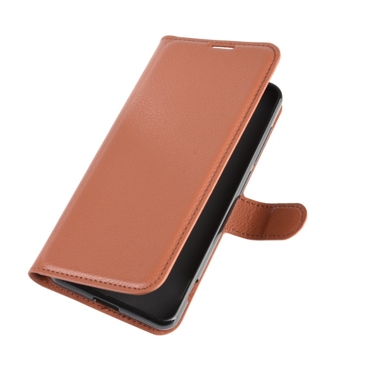 For Kyocera Basio 4 KYV47  Litchi Texture Horizontal Flip Protective Case with Holder & Card Slots & Wallet