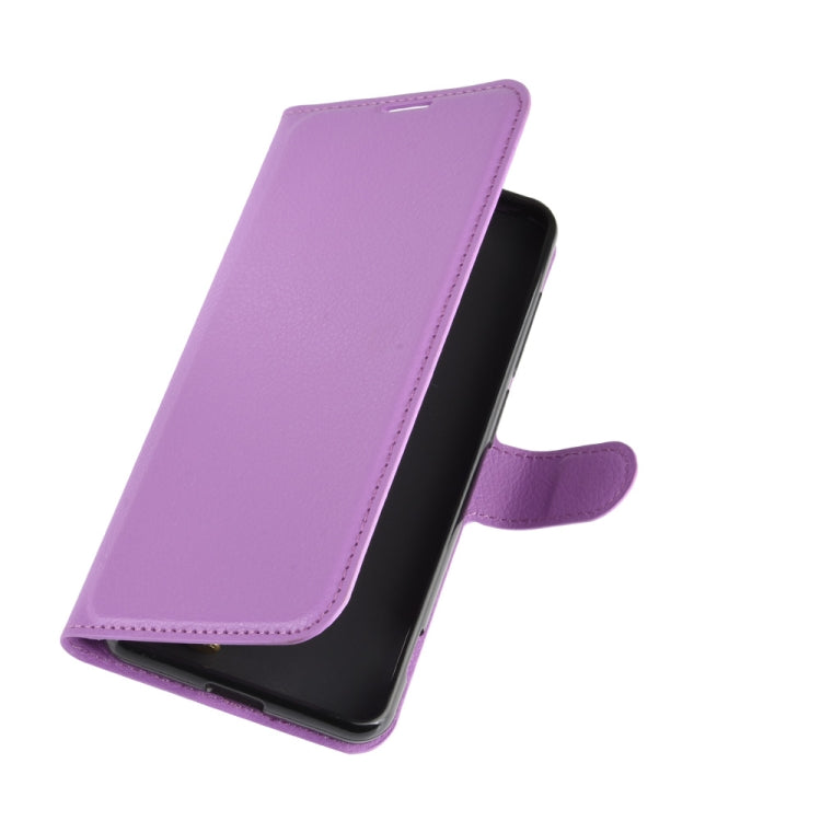 For Kyocera Basio 4 KYV47  Litchi Texture Horizontal Flip Protective Case with Holder & Card Slots & Wallet