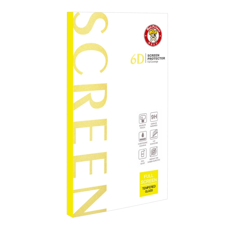 For Huawei P40 ENKAY Hat-Prince 0.26mm 9H 6D Curved Full Screen Eye Protection Green Film Tempered Glass Protector
