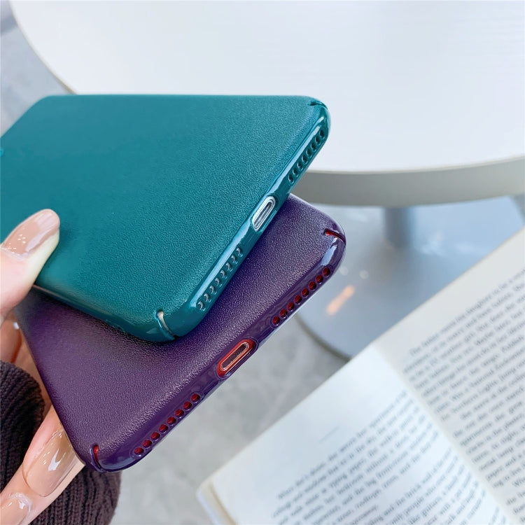 For iPhone 8 Plus / 7 Plus All-Inclusive Pure Prime Skin Plastic Case with Lens Ring Protection Cover