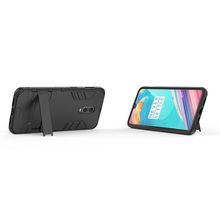 Shockproof PC + TPU Case with Holder for OnePlus 7 / 6T