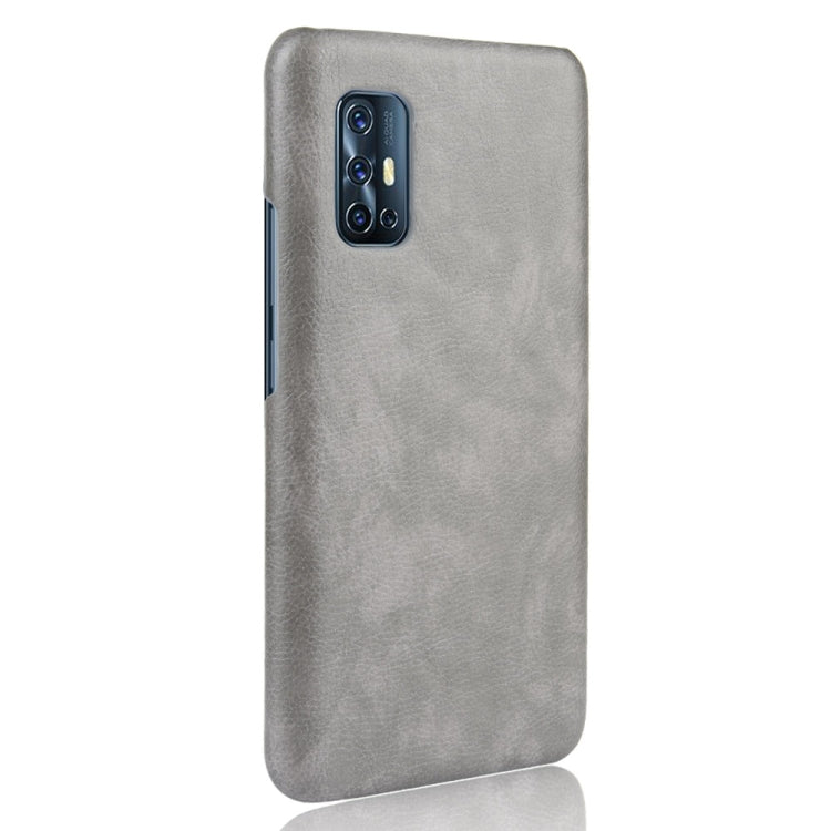 For Vivo V19 (Indonesia) Shockproof Litchi Texture PC + PU Case