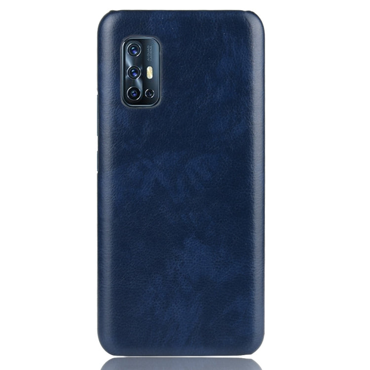 For Vivo V19 (Indonesia) Shockproof Litchi Texture PC + PU Case