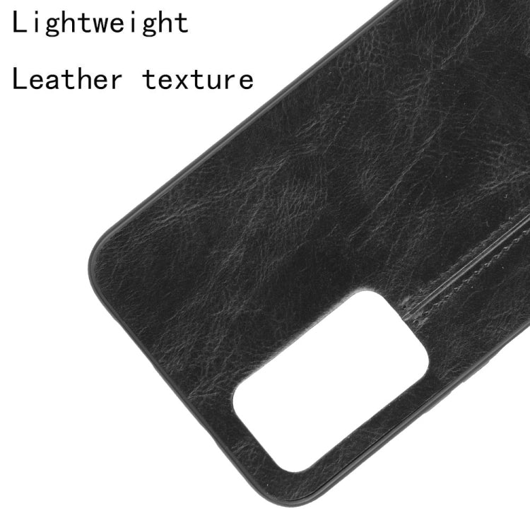 For Huawei Honor X10 Shockproof Sewing Cow Pattern Skin PC + PU + TPU Case