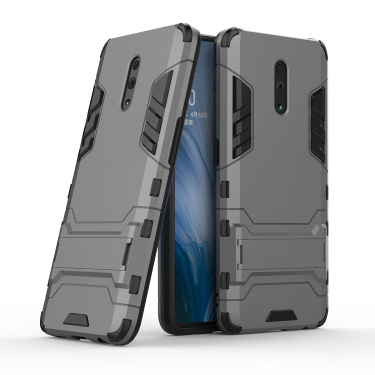 Shockproof PC + TPU Case for OPPO Reno , with Holder
