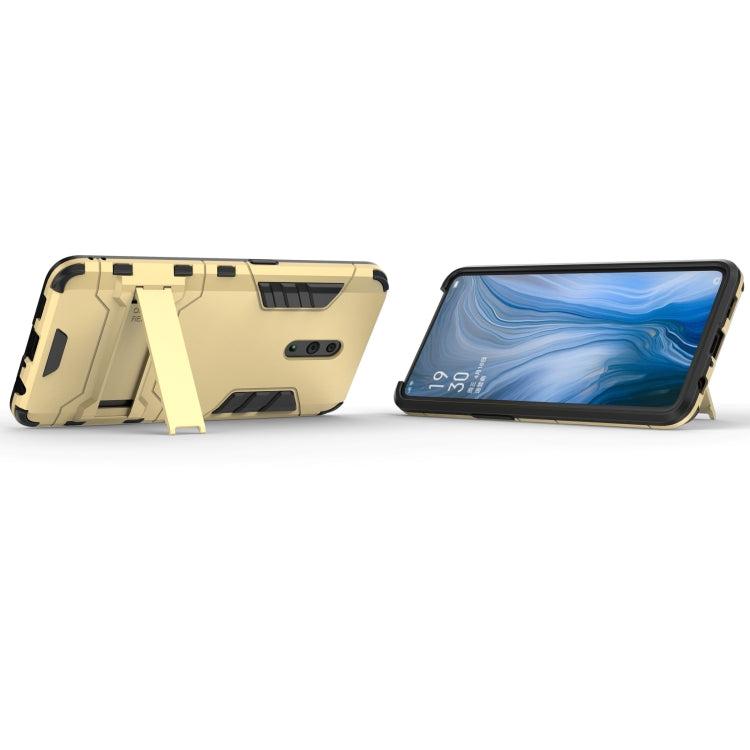 Shockproof PC + TPU Case for OPPO Reno , with Holder