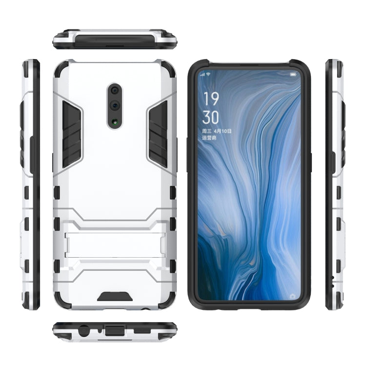 Shockproof PC + TPU Case for OPPO Reno , with Holder