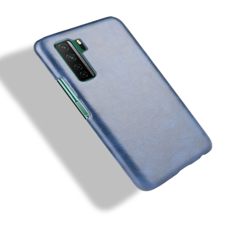 For Huawei P40 LITE 5G/Nova 7 SE Shockproof Litchi Texture PC + PU Case