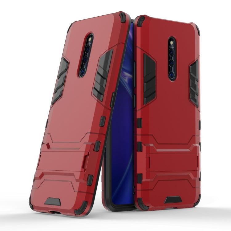 Shockproof PC + TPU Case for VIVO X27 Pro , with Holder