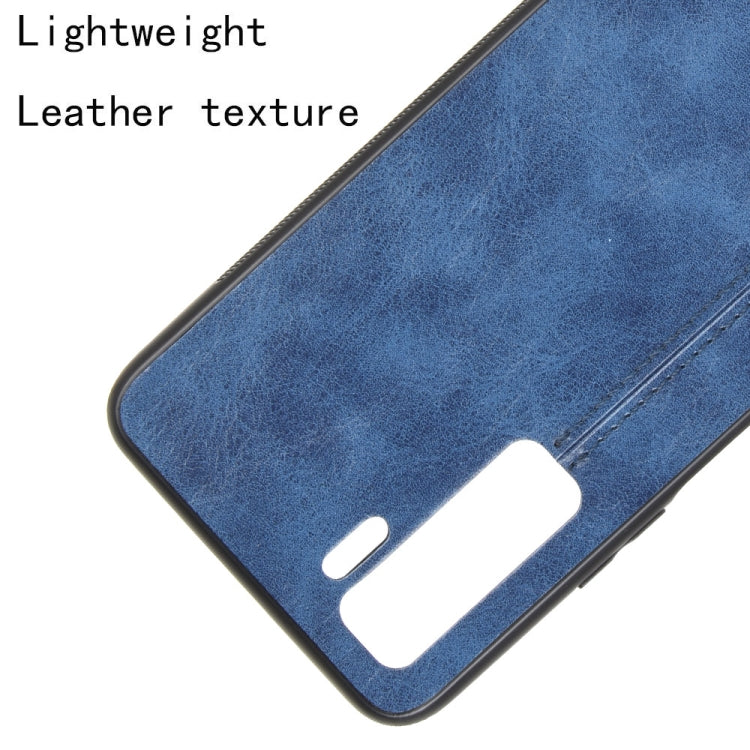 For Huawei P40 LITE 5G/Nova 7 SE Shockproof Sewing Cow Pattern Skin PC + PU + TPU Case