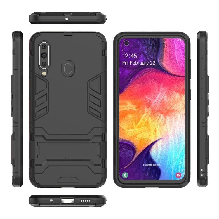 Shockproof PC + TPU Case for Galaxy A60 , with Holder