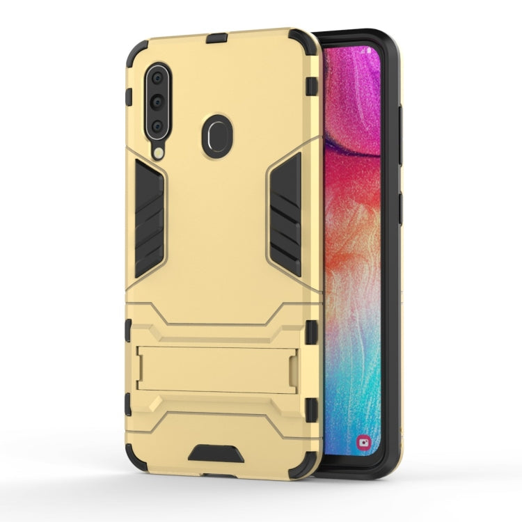 Shockproof PC + TPU Case for Galaxy A60 , with Holder