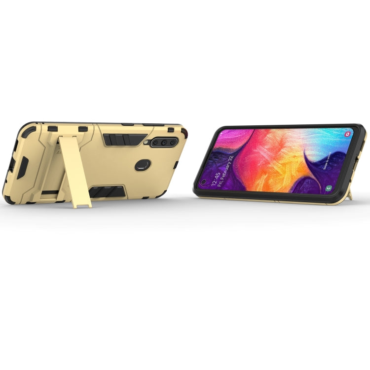 Shockproof PC + TPU Case for Galaxy A60 , with Holder