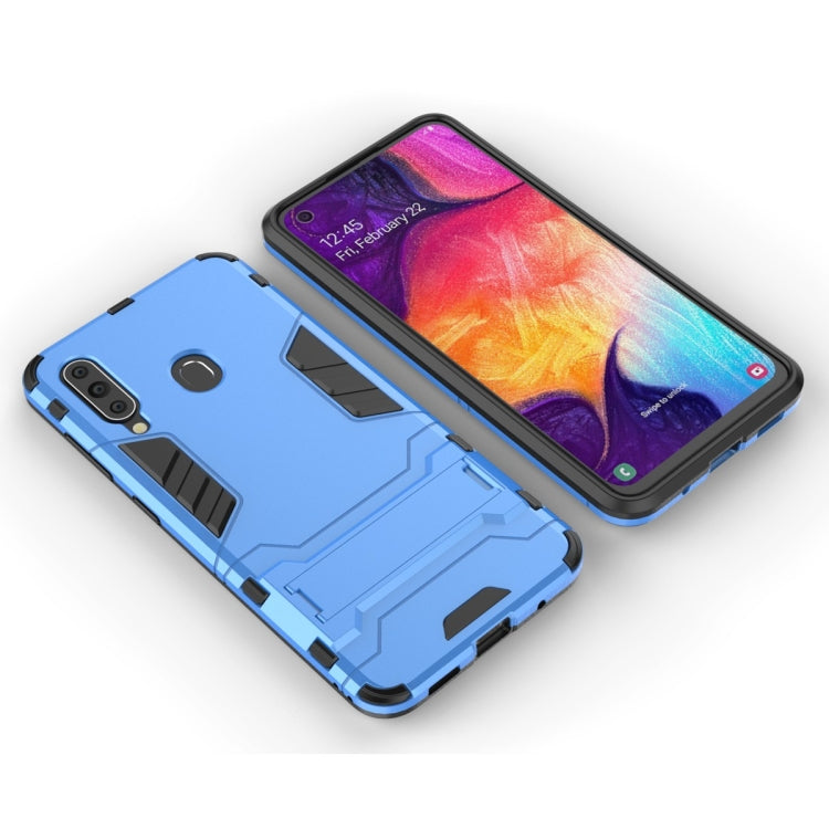Shockproof PC + TPU Case for Galaxy A60 , with Holder