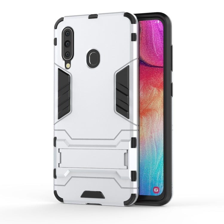 Shockproof PC + TPU Case for Galaxy A60 , with Holder