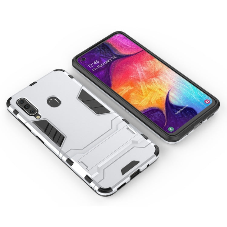 Shockproof PC + TPU Case for Galaxy A60 , with Holder