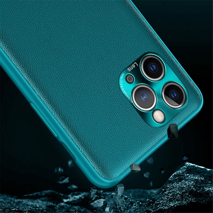 For iPhone 11 Pro Max Shockproof TPU Soft Edge Skinned Plastic Case, Color:Black
