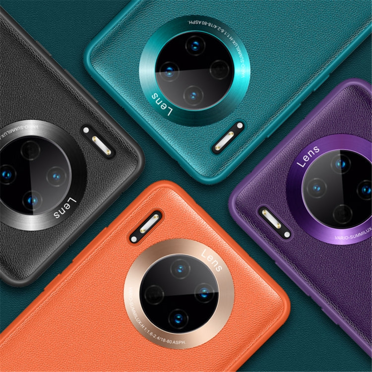 For Huawei Mate 30 Shockproof TPU Soft Edge Skinned Plastic Case