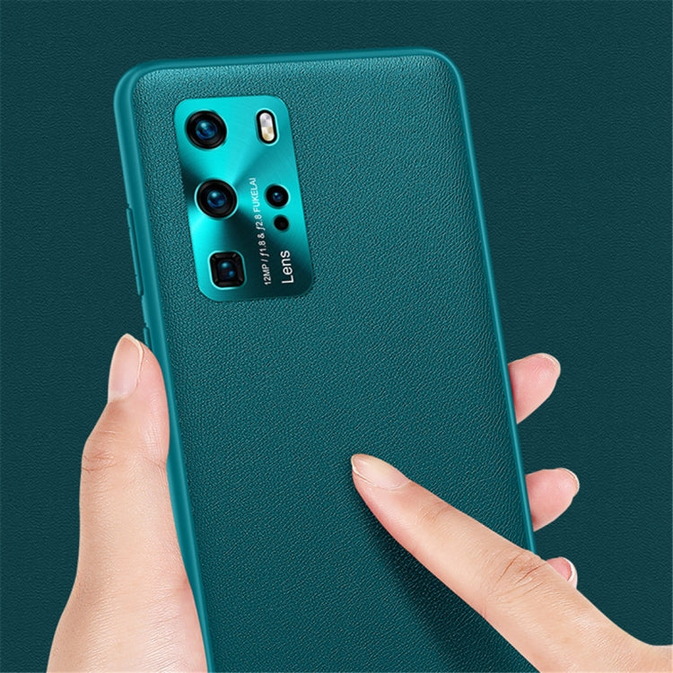 For Huawei P40 Pro Shockproof TPU Soft Edge Skinned Plastic Case