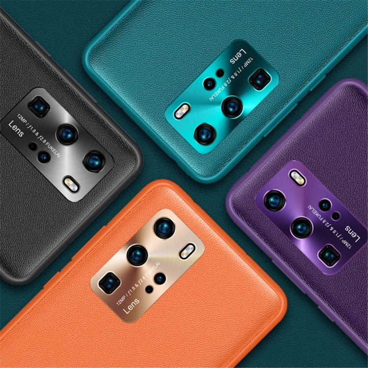 For Huawei P40 Pro Shockproof TPU Soft Edge Skinned Plastic Case
