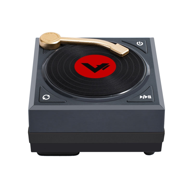 H1 Retro Bluetooth Creative Speaker Phonograph Bluetooth Sound Mobile Phone Mini Portable Speaker black