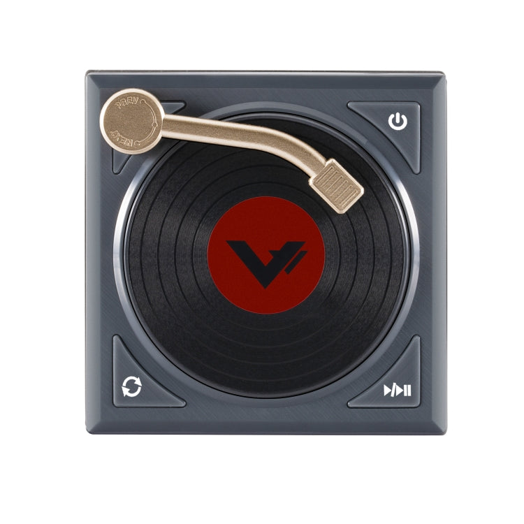 H1 Retro Bluetooth Creative Speaker Phonograph Bluetooth Sound Mobile Phone Mini Portable Speaker black