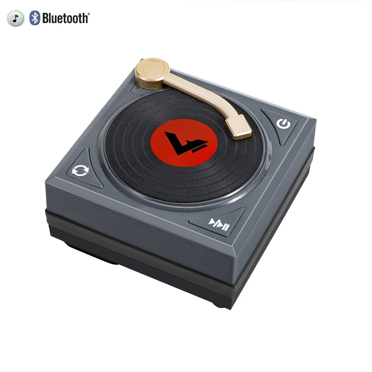 H1 Retro Bluetooth Creative Speaker Phonograph Bluetooth Sound Mobile Phone Mini Portable Speaker black