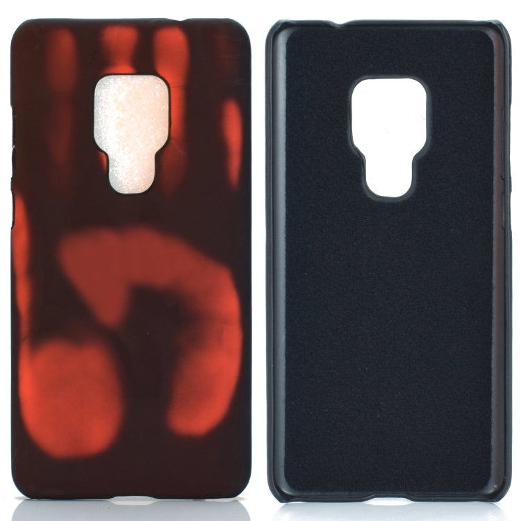 For Xiaomi Redmi Note 9 Pro Max / Note 9 Pro / Note 9S Paste Skin + PC Thermal Sensor Discoloration Protective Back Cover Case