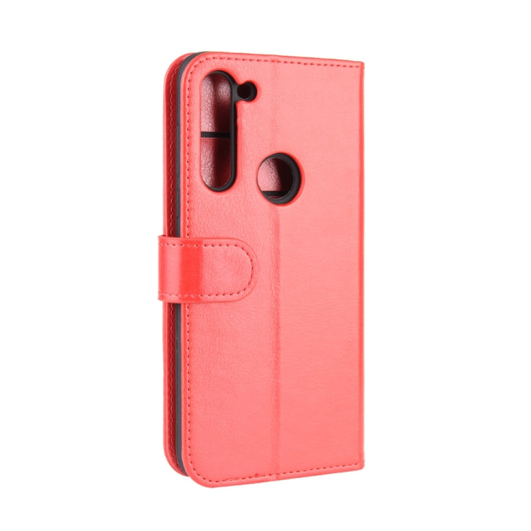 For Motorola Moto G8 Power R64 Texture Single Horizontal Flip Protective Case with Holder & Card Slots & Wallet& Photo Frame