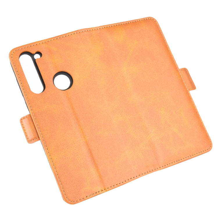For Motorola Moto G8 Power Dual-side Magnetic Buckle Horizontal Flip Leather Case with Holder & Card Slots & Wallet