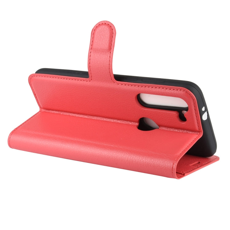 For Motorola Moto G8 Power Litchi Texture Horizontal Flip Protective Case with Holder & Card Slots & Wallet