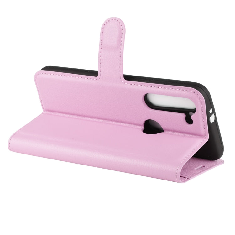 For Motorola Moto G8 Power Litchi Texture Horizontal Flip Protective Case with Holder & Card Slots & Wallet