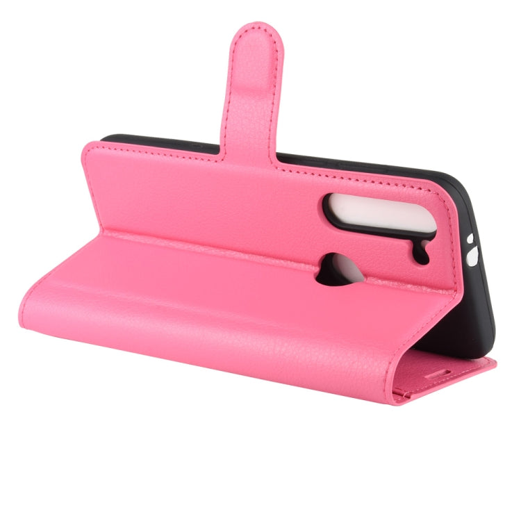 For Motorola Moto G8 Power Litchi Texture Horizontal Flip Protective Case with Holder & Card Slots & Wallet