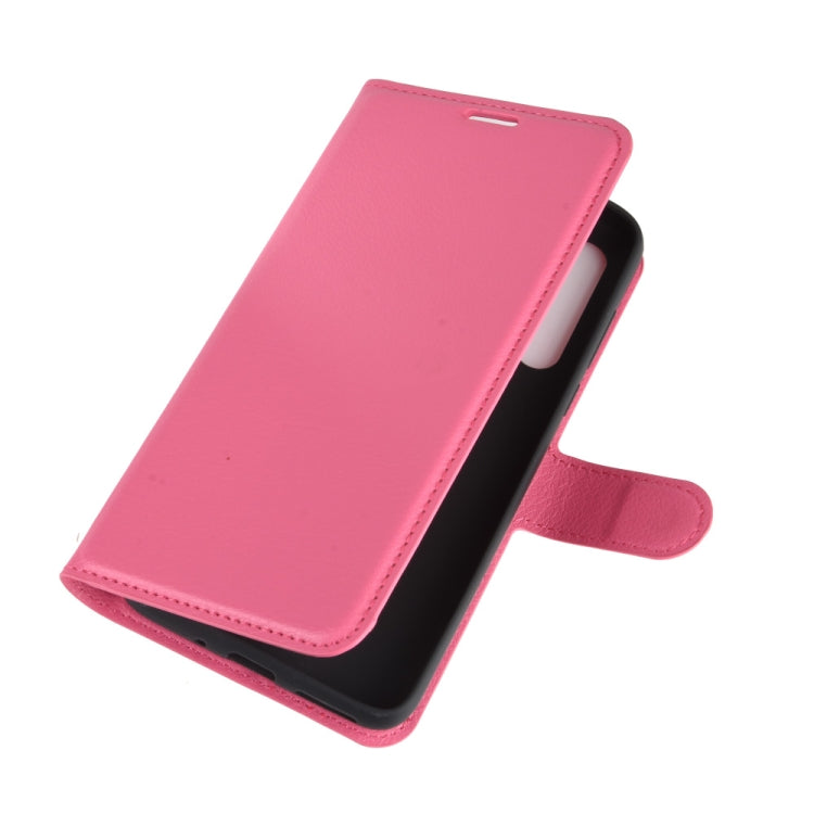 For Motorola Moto G8 Power Litchi Texture Horizontal Flip Protective Case with Holder & Card Slots & Wallet