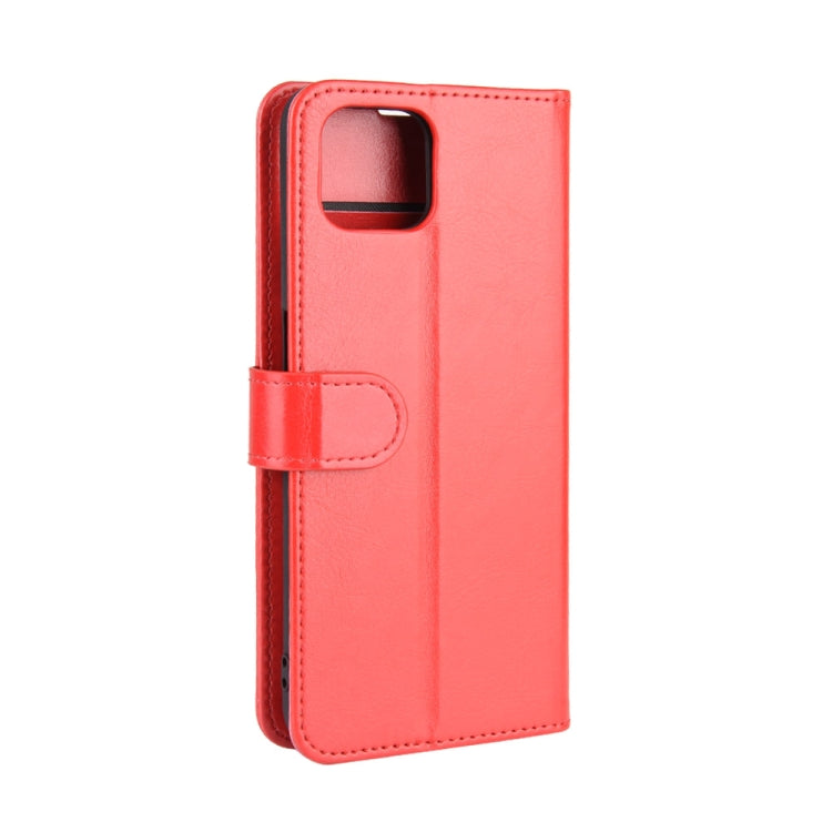 For Oppo A92s R64 Texture Single Horizontal Flip Protective Case with Holder & Card Slots & Wallet& Photo Frame