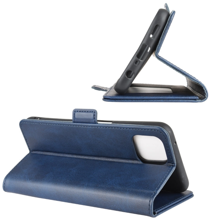 For Oppo A92s Dual-side Magnetic Buckle Horizontal Flip Leather Case with Holder & Card Slots & Wallet