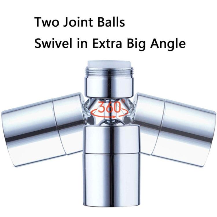 Dual-Function Faucet Spout Bubbler Splash-Proof Two-Function Kitchen Copper Filter, interface:External