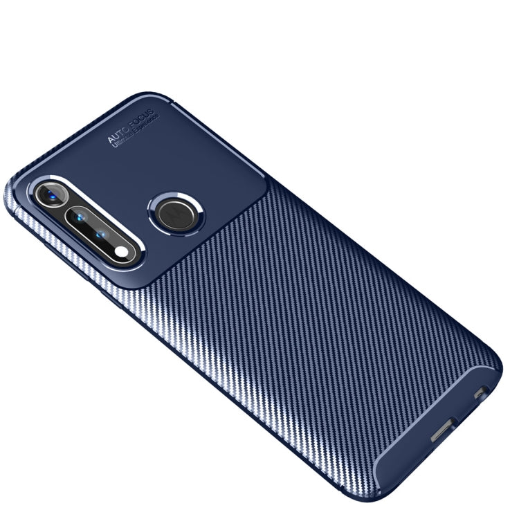 For Motorola Moto G Power Carbon Fiber Texture Shockproof TPU Case